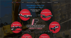 Desktop Screenshot of fontaineheavyhaul.com